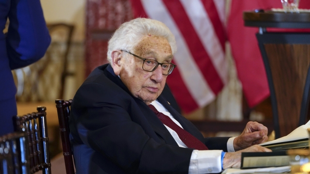 Former U.S. Secretary of State Henry Kissinger.