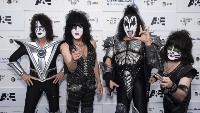 Members of the band Kiss