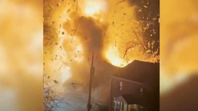 House explosion in Arlington, Virginia