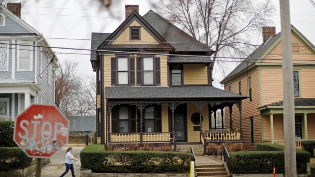 File photo of Rev. Martin Luther King Jr.'s birth home.