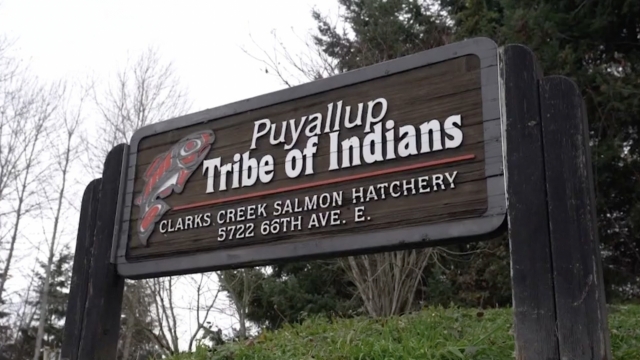 Puyallup tribe of the Indians sign