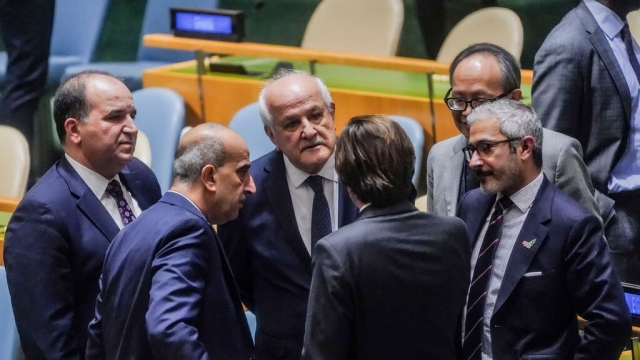 Diplomats at the U.N. General Assembly