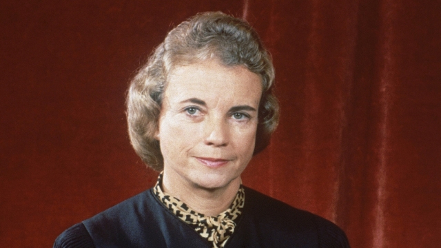 File photo of late U.S. Supreme Court Justice Sandra Day O'Connor.