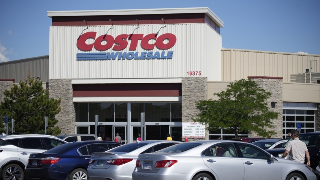 A Costco warehouse is seen, July 8, 2022, in Thornton, Colo.