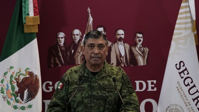 Mexican Defense Secretary Luis Cresencio Sandoval.