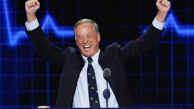 Former Vermont Gov. Howard Dean speaks during the second day of the 2016 Democratic National Convention in Philadelphia.