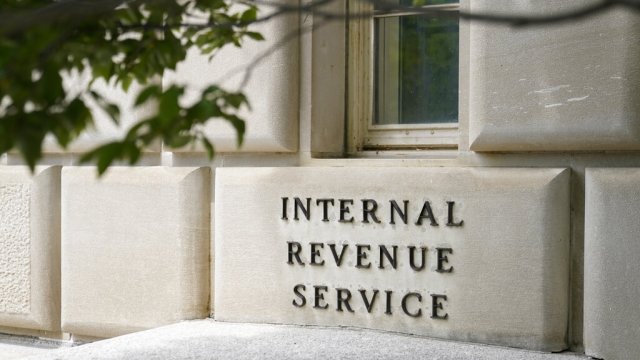 IRS building.