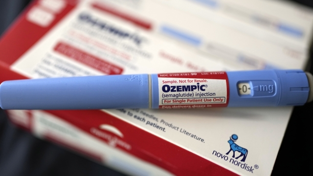 A dose of Ozempic injectible medication.