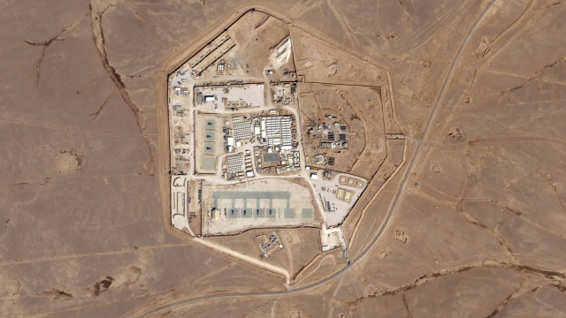 Military base known as Tower 22 in northeastern Jordan