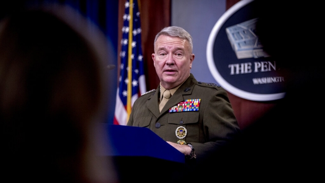 U.S. Central Command Commander Marine Gen. Kenneth McKenzie in 2019.