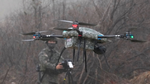 A military drone during a joint U.S.-South Korea exercise