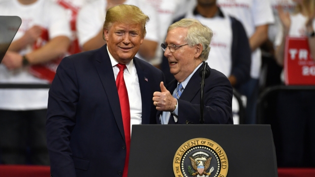 Mitch McConnell endorses Donald Trump for president