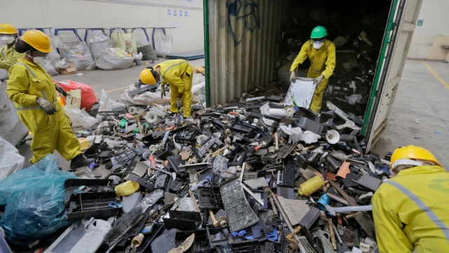 The world's e-waste problem is getting worse, the UN says