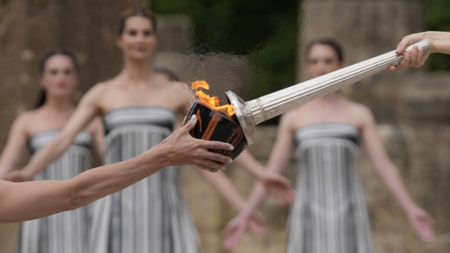 Paris Olympics flame is lit at the Greek cradle of ancient games