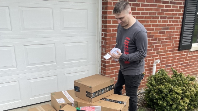 Man gets dozens of unwanted Amazon deliveries every month
