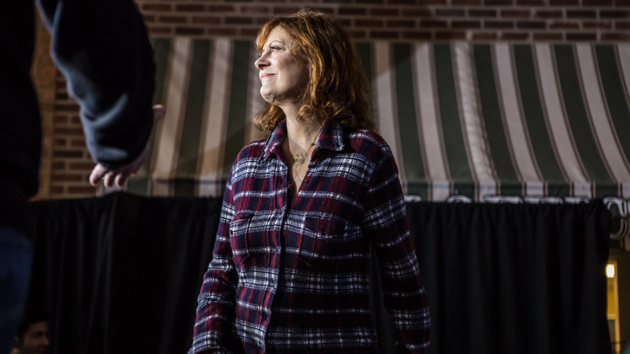 Susan Sarandon may not vote for Hillary Clinton if Bernie Sanders doesn't get the nomination.