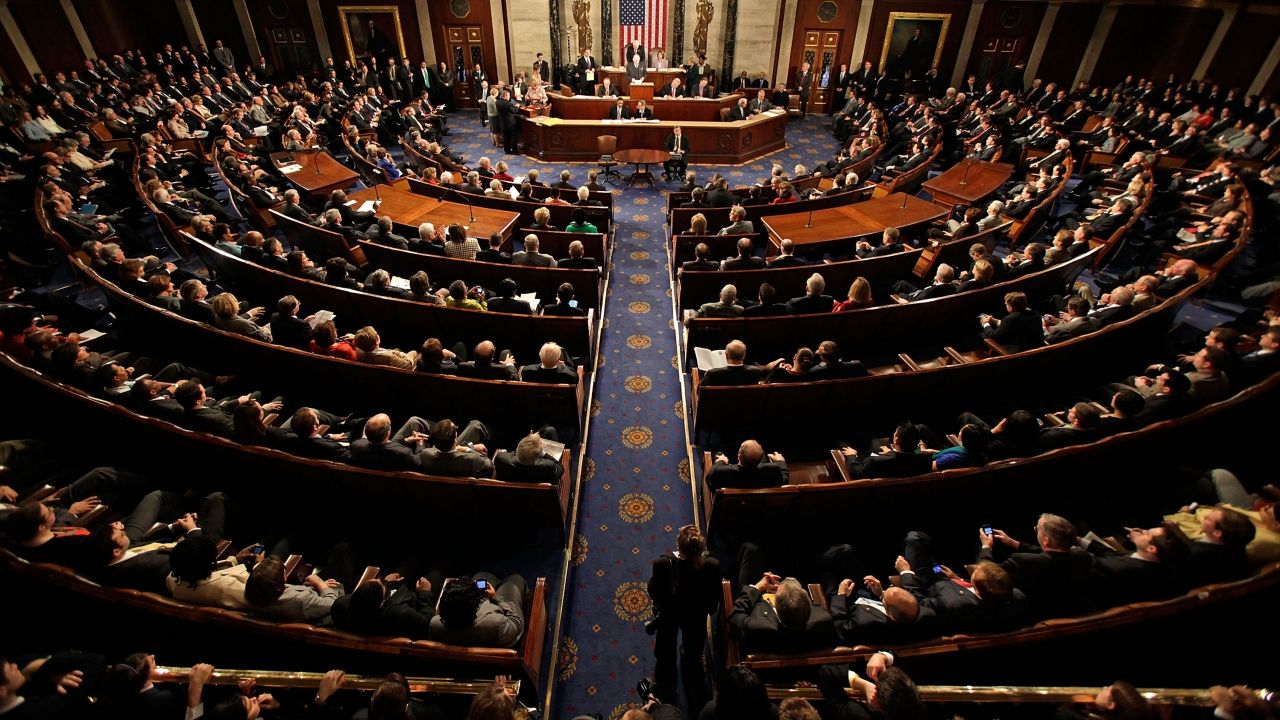 A joint session of Congress
