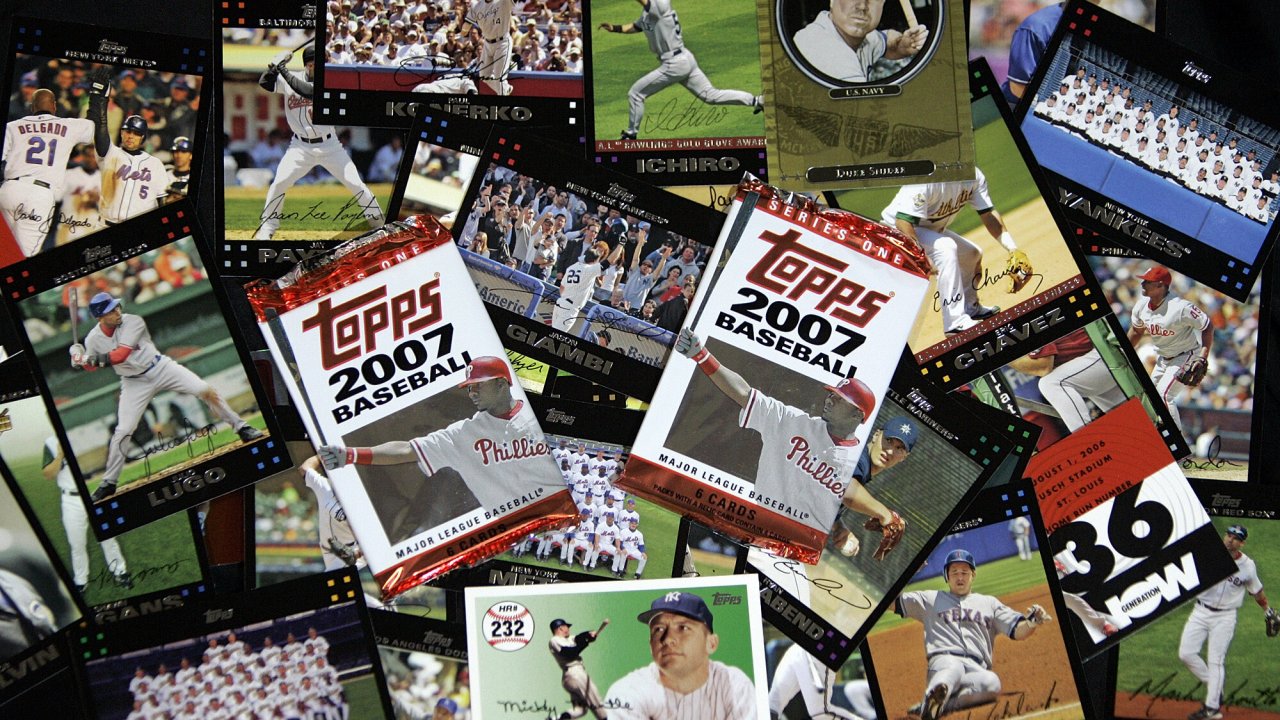 Major League Baseball is ending its 70-year relationship with trading card company Topps.