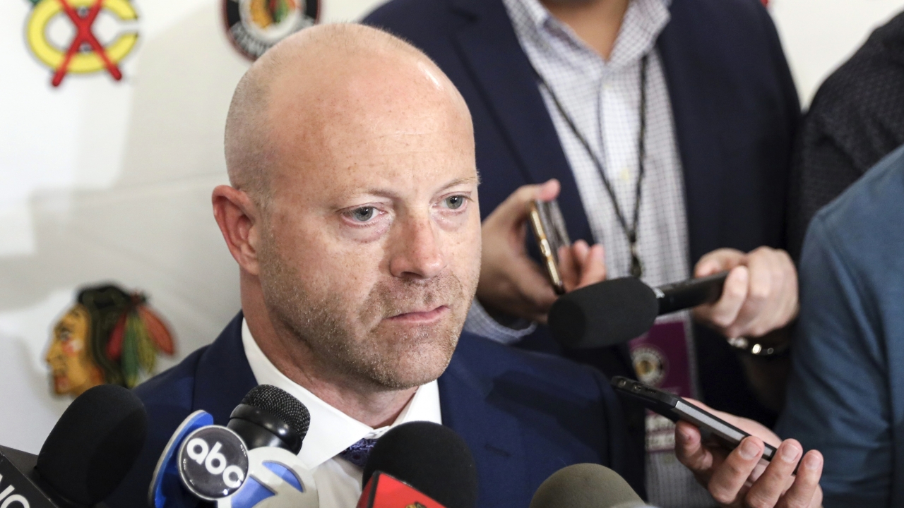 Chicago Blackhawks senior vice president and general manager Stan Bowman