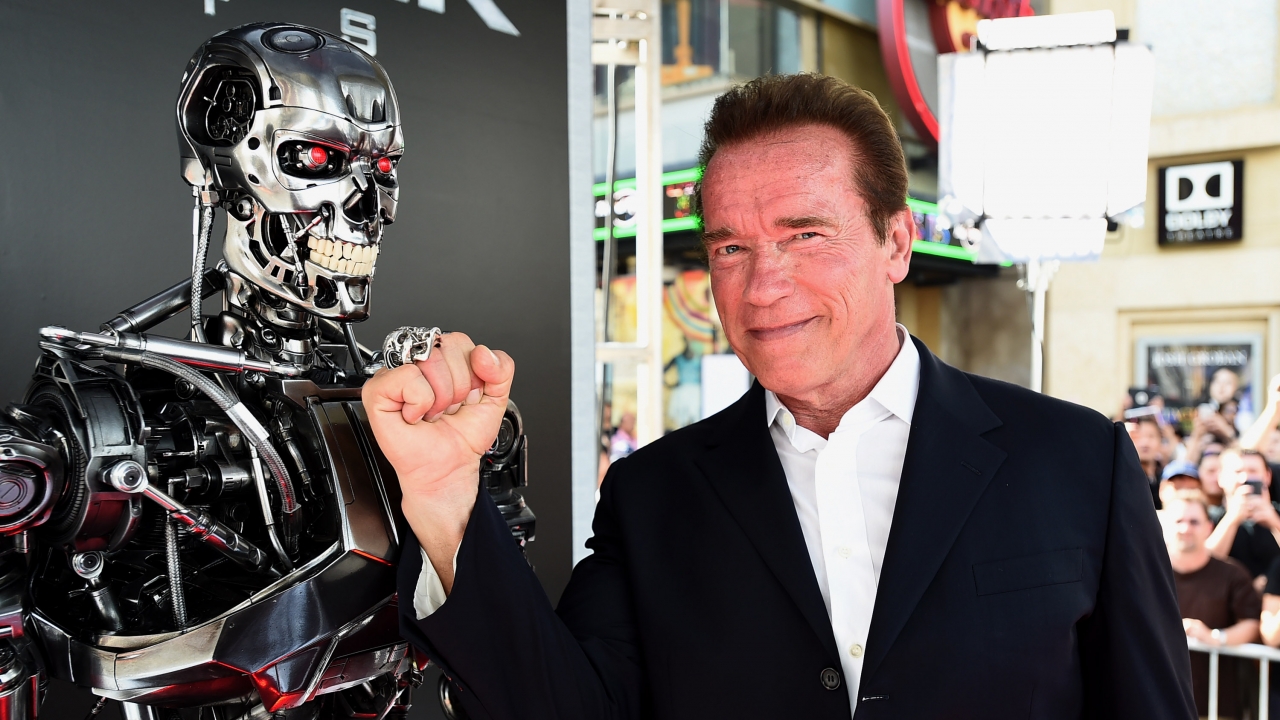 Actor Arnold Schwarzenegger