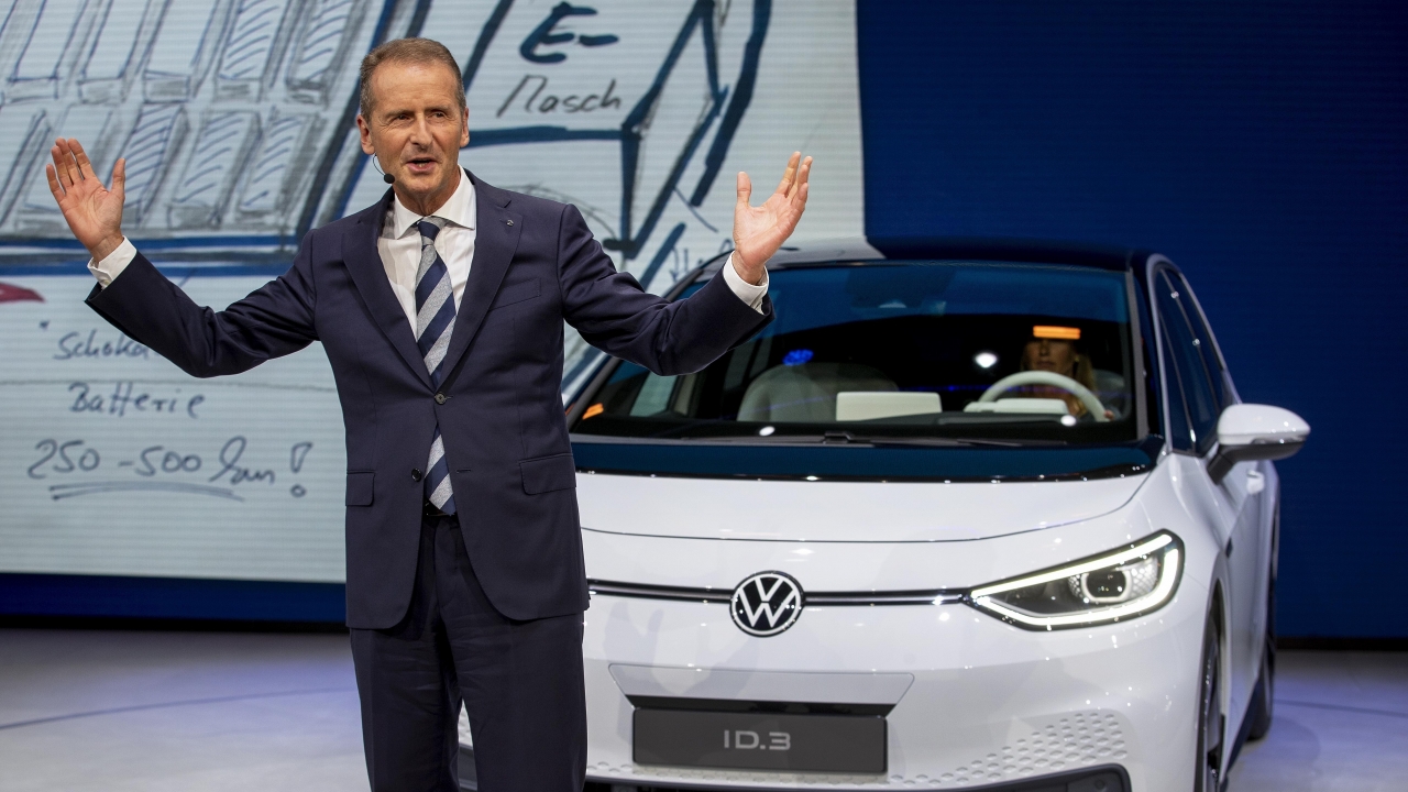 CEO of Volkswagen Herbert Diess
