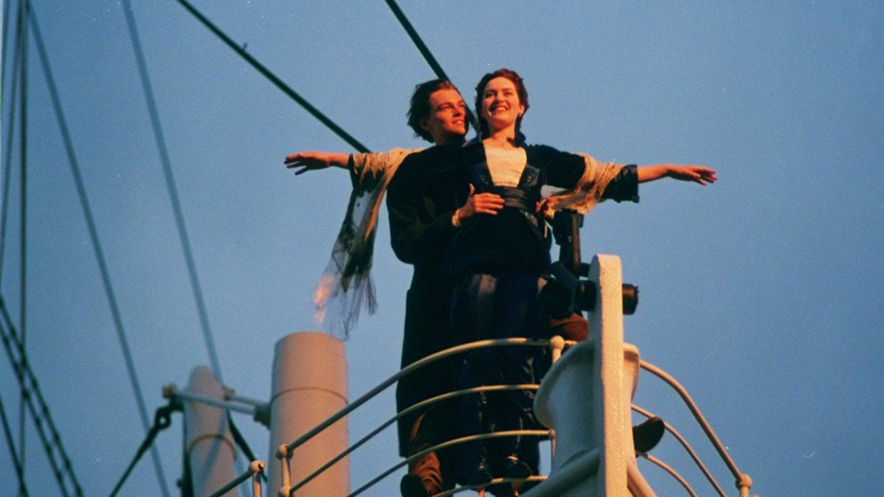 A still from the movie "Titanic"