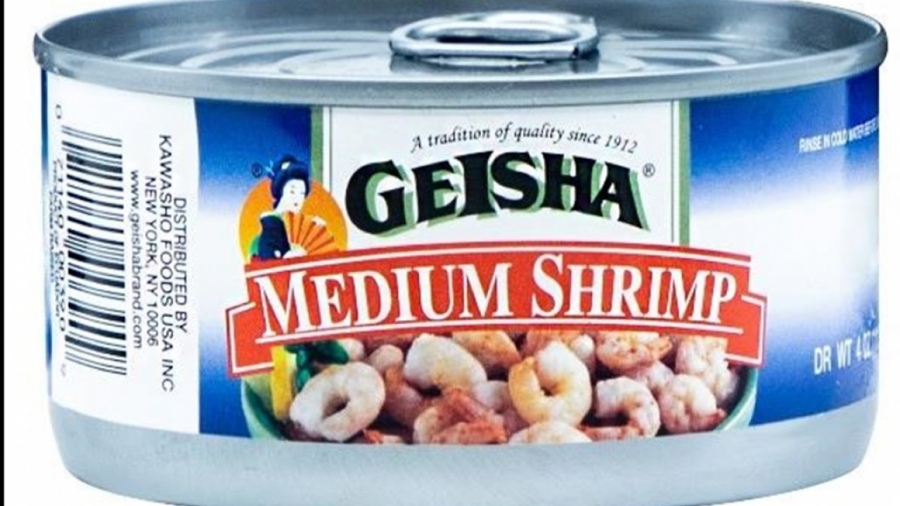 Canned shrimp recall.