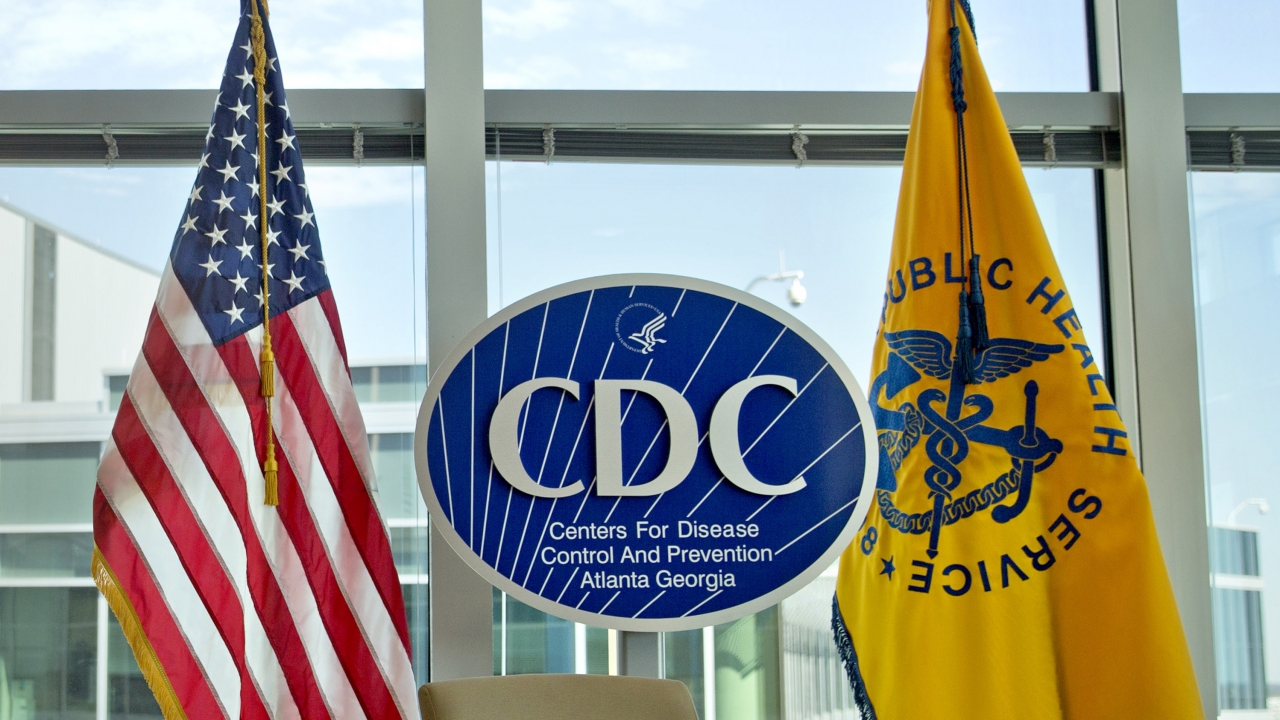CDC logo at Atlanta headquarters