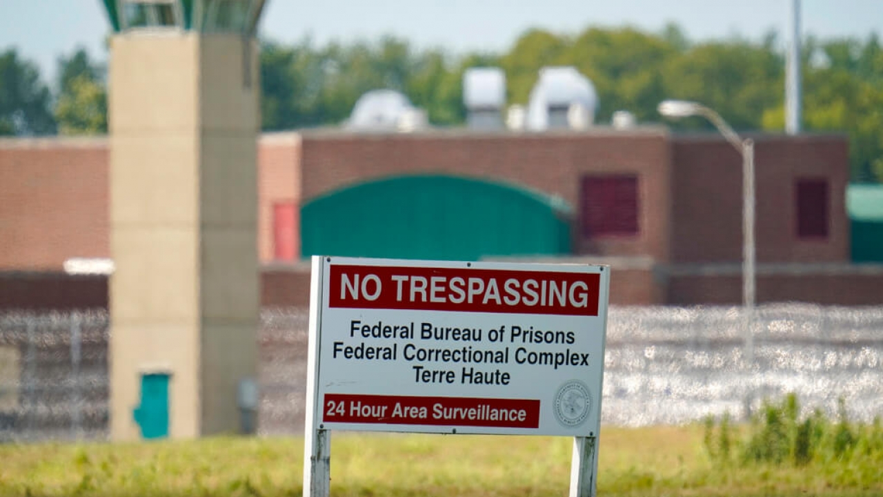 A federal prison complex in Terre Haute, Indiana.