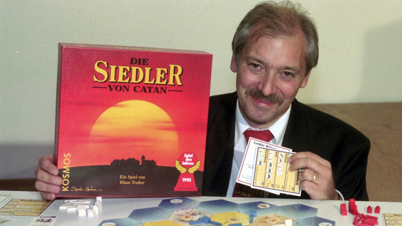 Klaus Teurber, the creator of "The Settlers of Catan" board game.