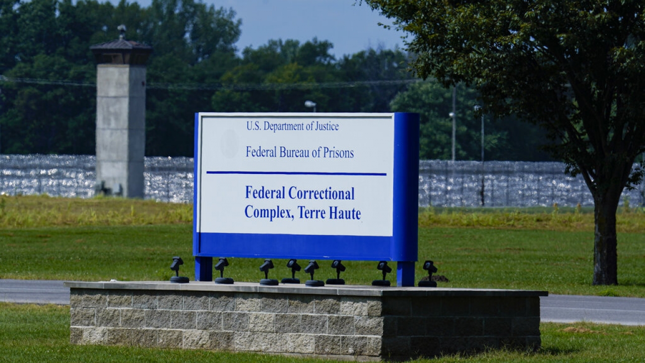 The federal prison complex in Terre Haute, Indiana.