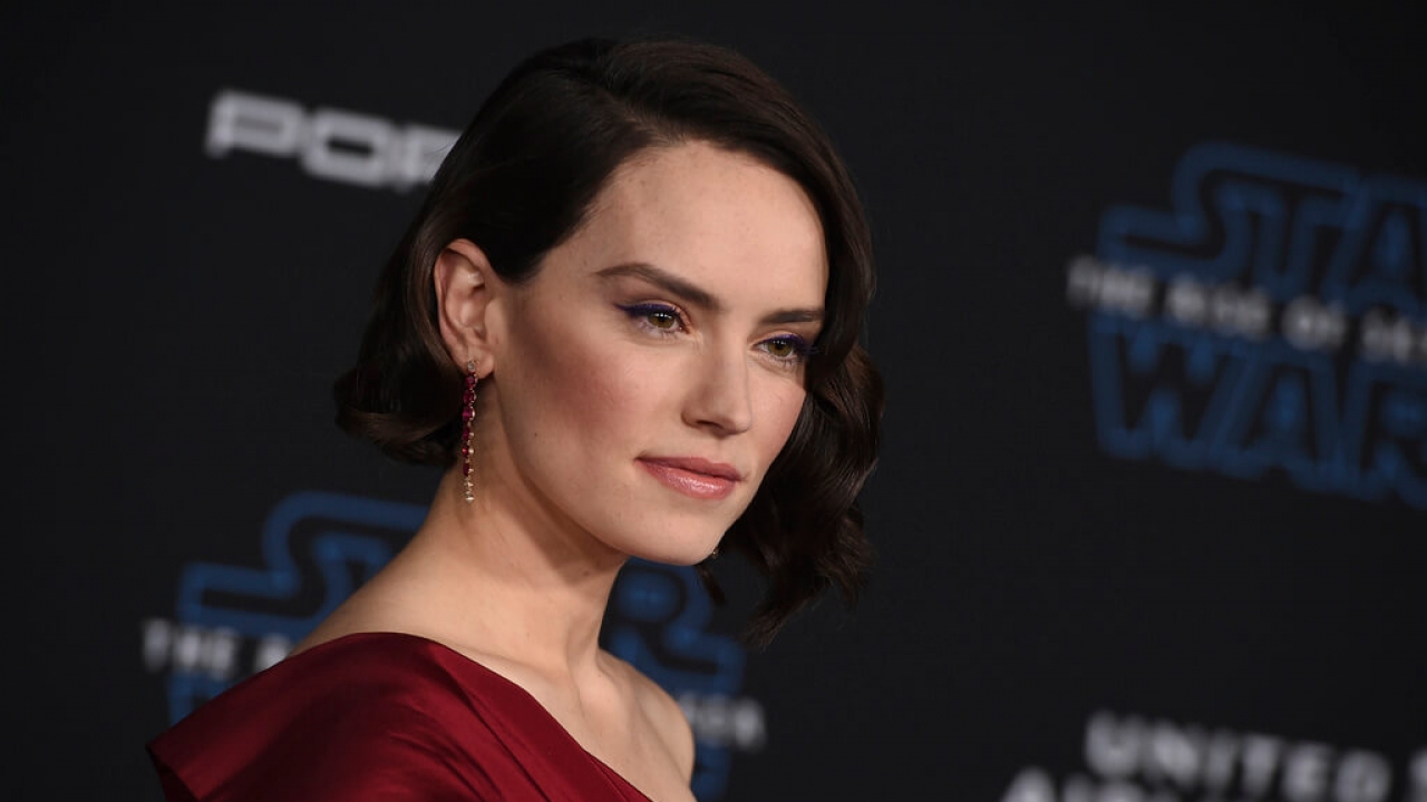 Daisy Ridley at the world premiere of 'Star Wars: The Rise of Skywalker'
