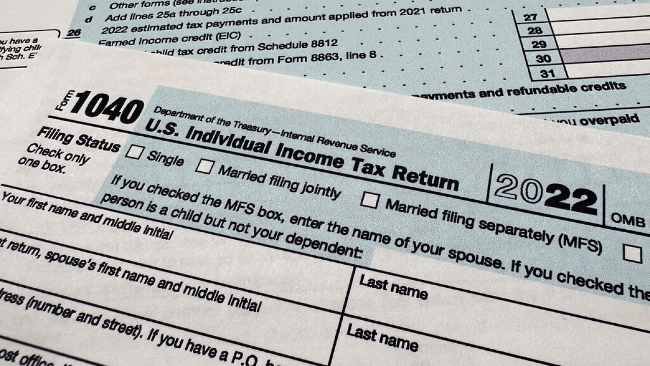 IRS form 1040