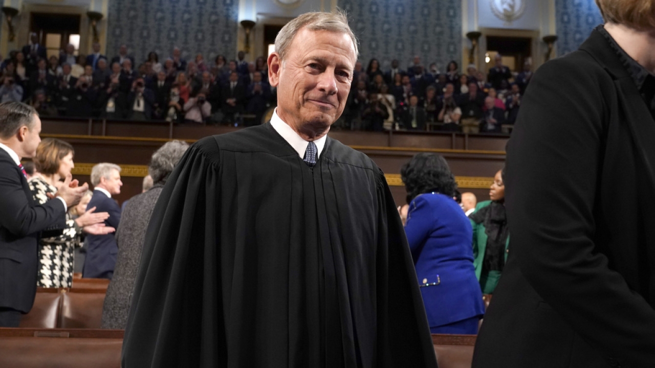 Chief Justice of the United States John Roberts.