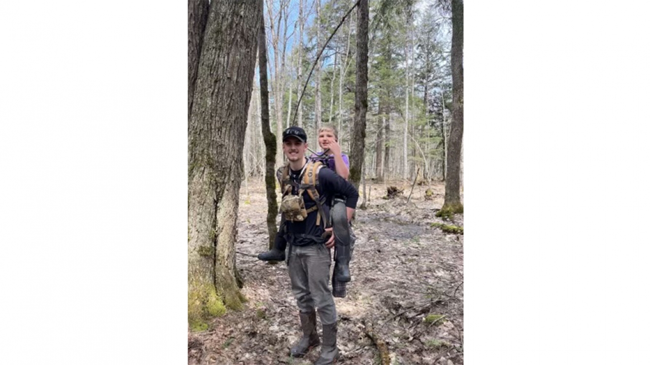 Boy found after going missing in Michigan Wilderness.