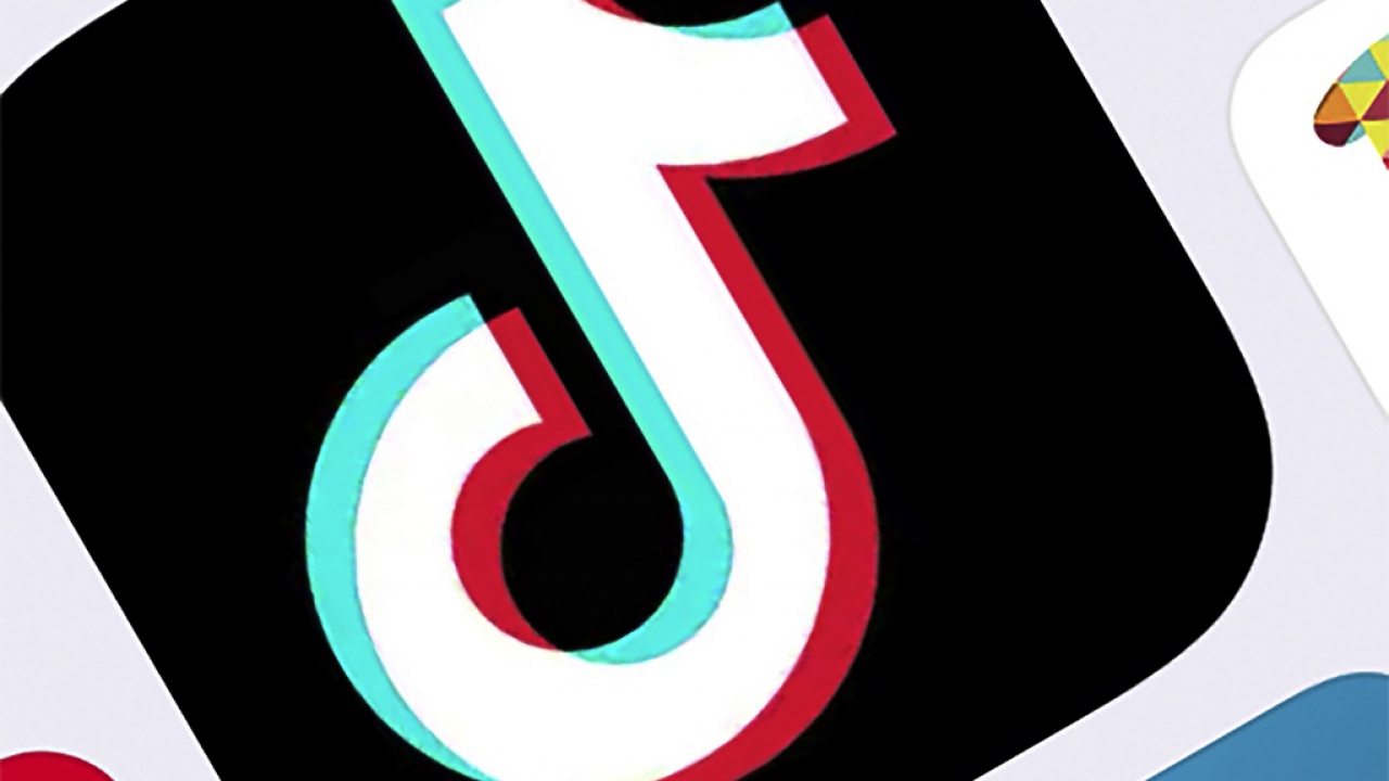 An image of the icon for TikTok.