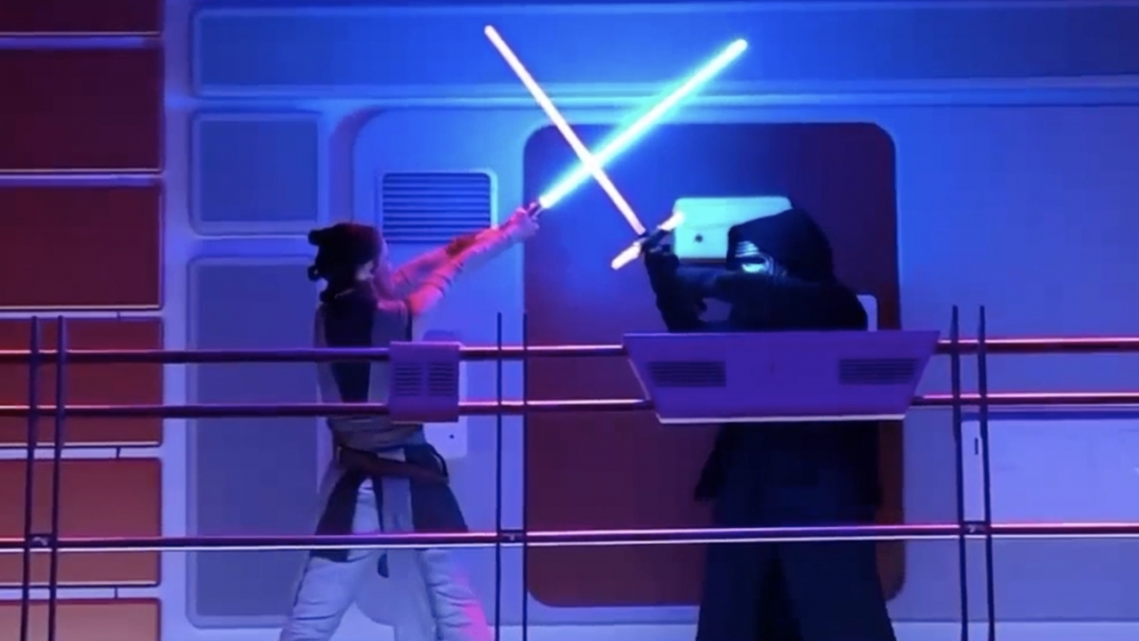 Actors portray Star Wars characters at Disney's "Galactic Starcruiser" hotel