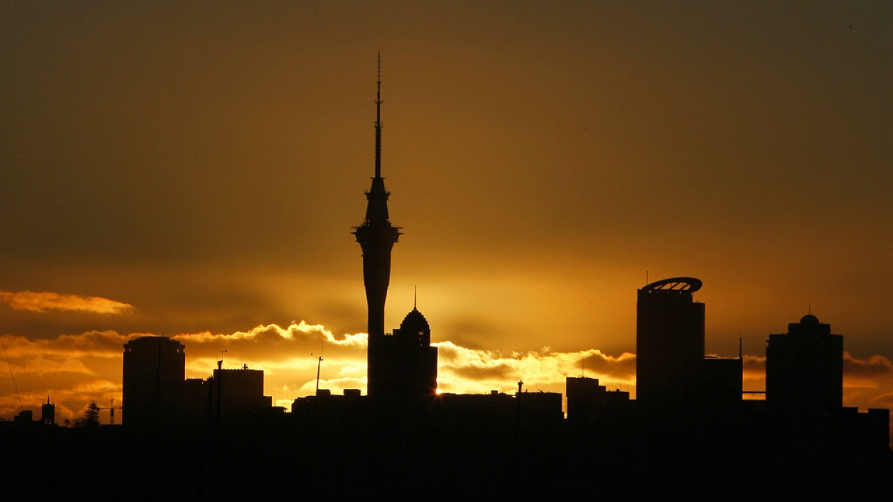 Skyline in Auckland, New Zealand