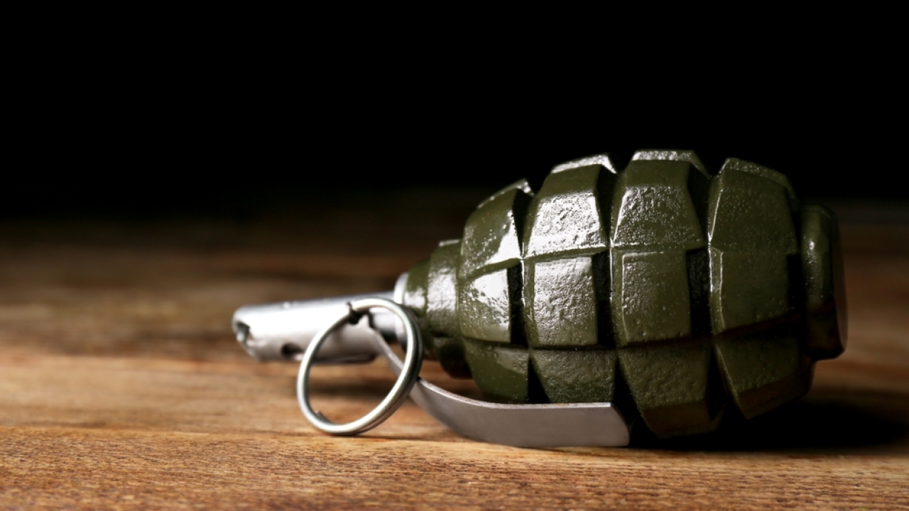 An image of a grenade