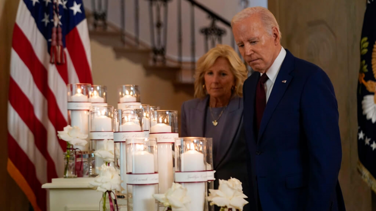 President Joe Biden and First Lady Jill Biden.