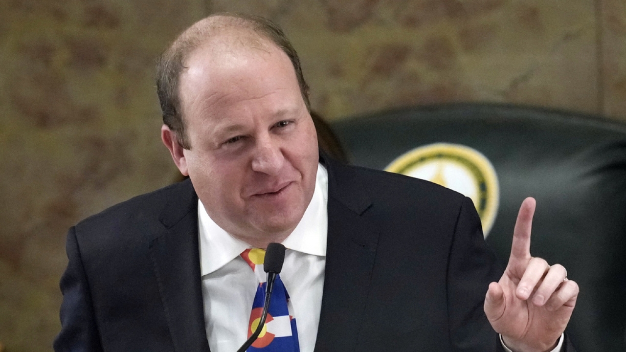 Colorado Gov. Jared Polis delivers his State of the State address.