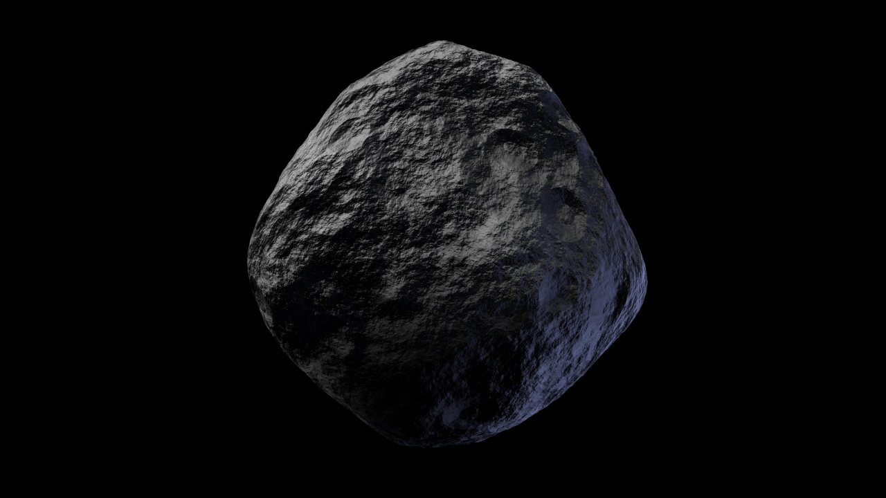 An asteroid is shown.