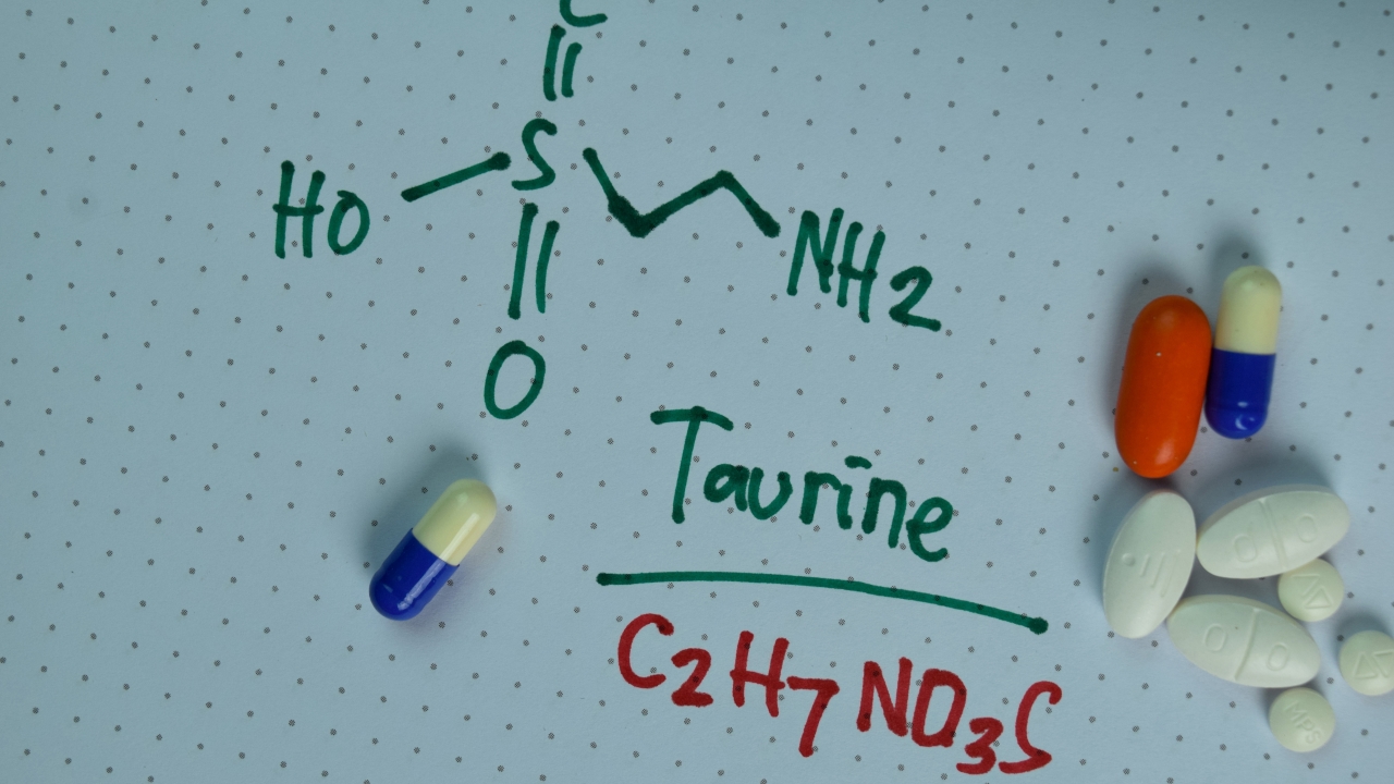 Taurine structural chemical formula