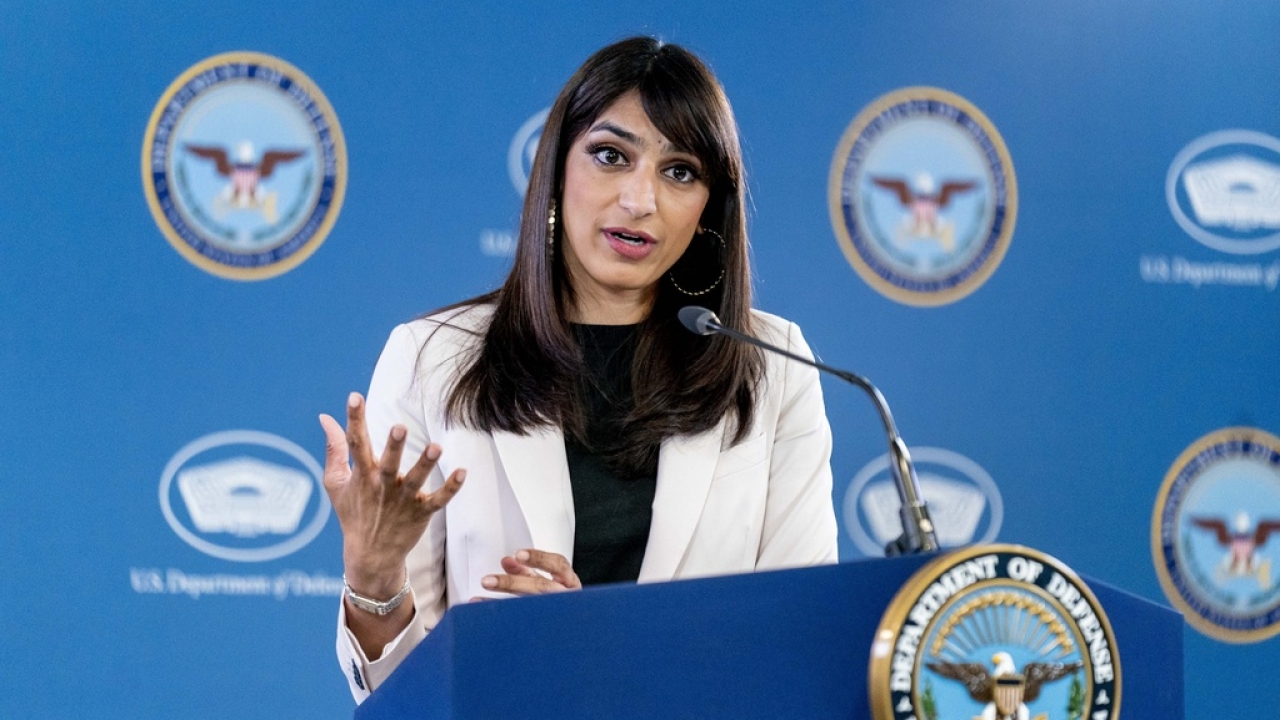 Deputy Pentagon Press Secretary Sabrina Singh.