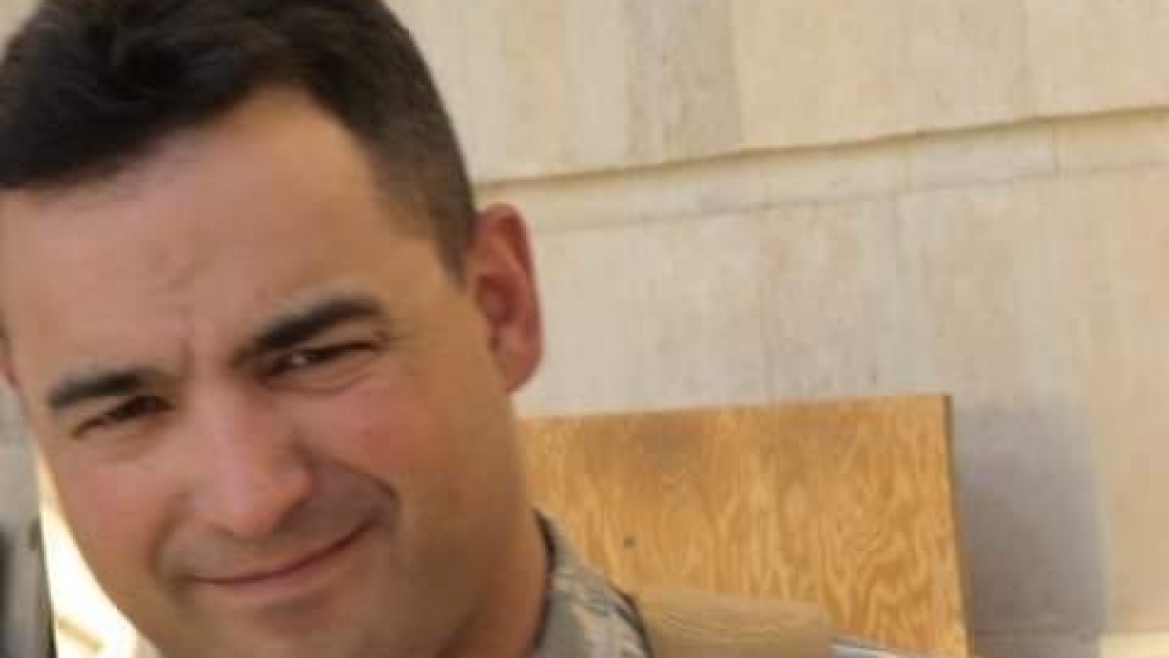 U.S. Army Lt. Col. Vasili Karatzas in Iraq.