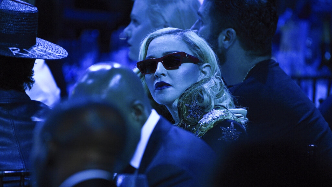 Madonna attends the 30th annual GLAAD Media Awards at the New York.