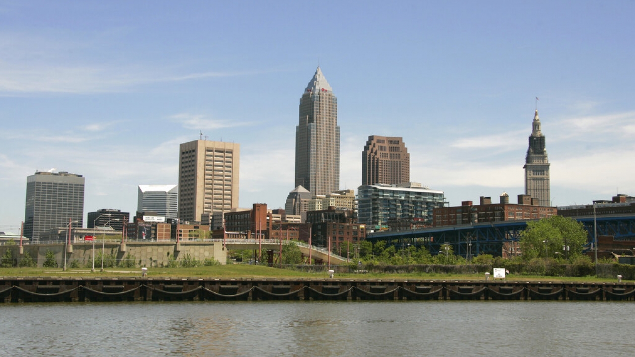 Skyline of Downtown Cleveland