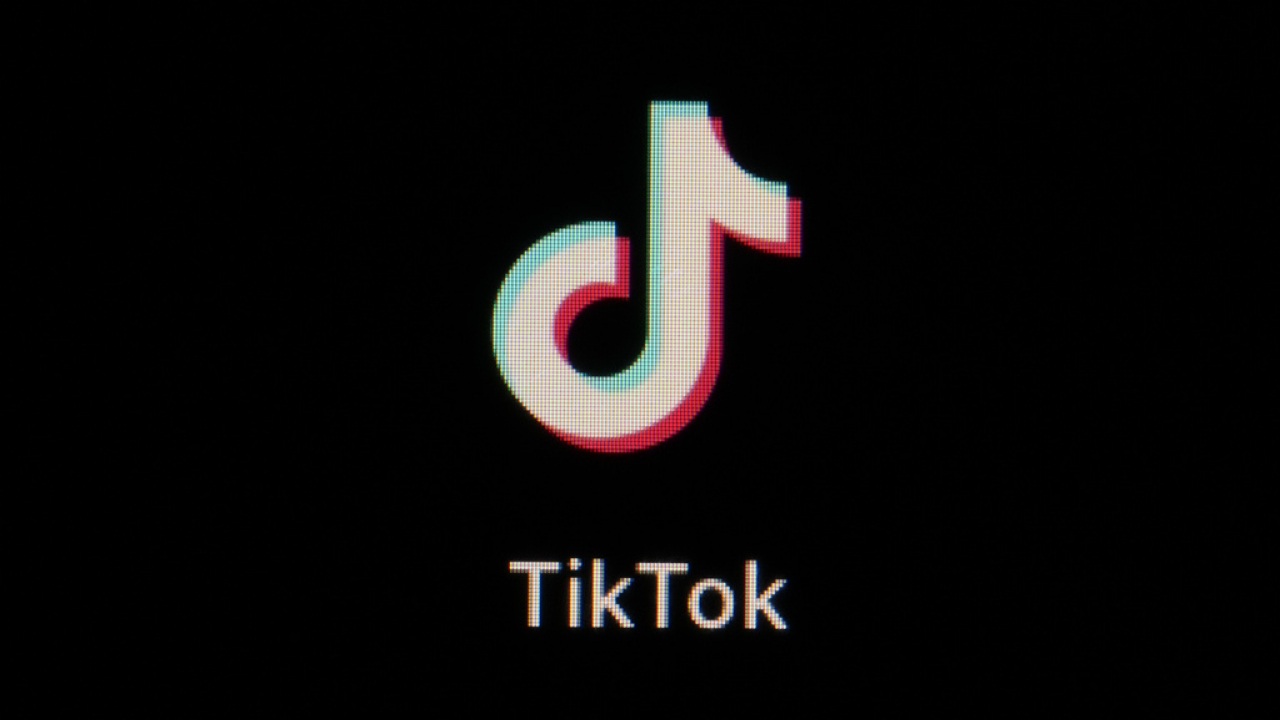 TikTok app is seen on a smartphone