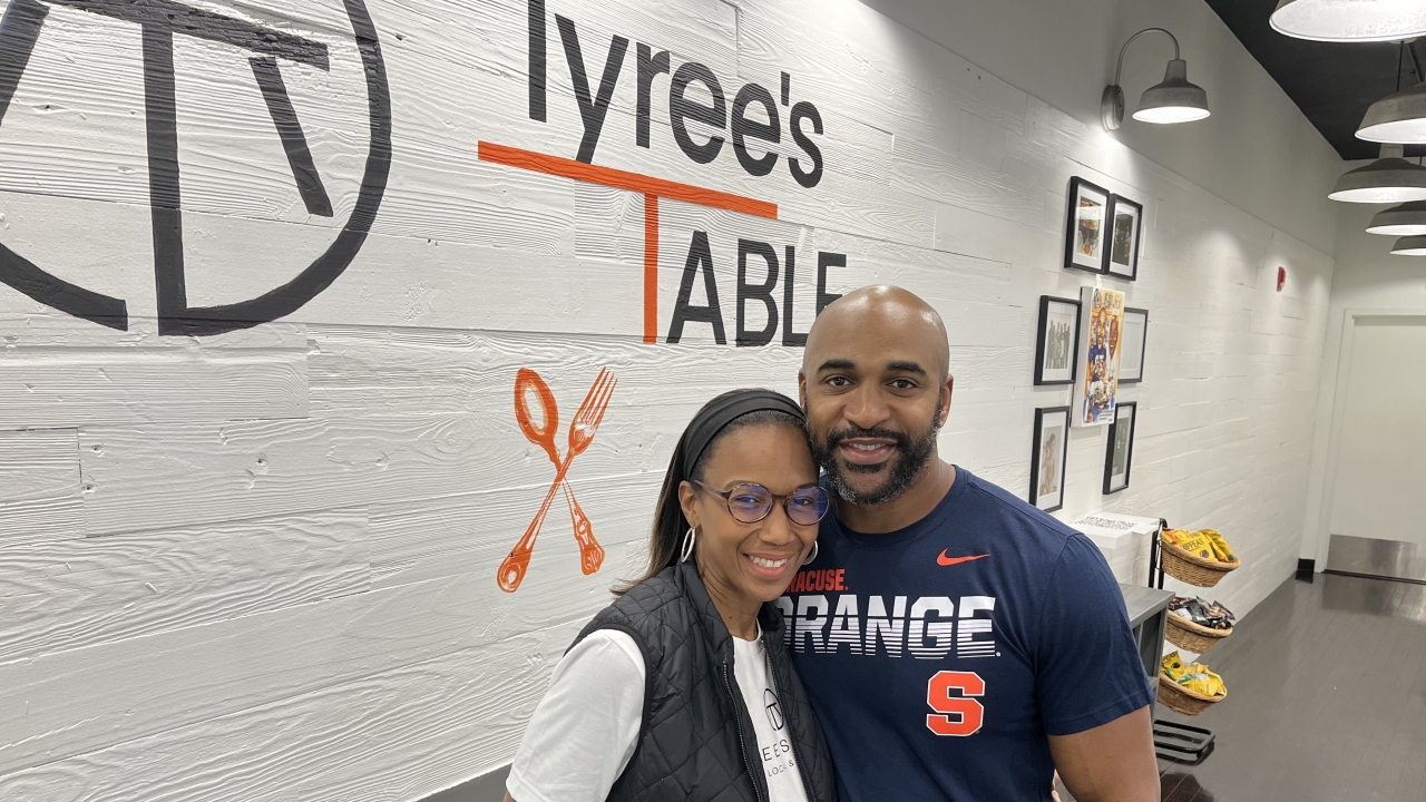 David and Leilah Tyree on soft opening day at Tyree's Table in Morristown, NJ.