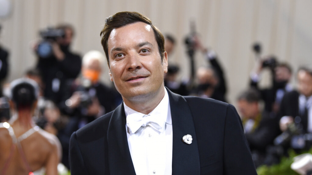 Jimmy Fallon is pictured.